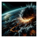 Search for meteors posters Planet
