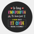 Search for so long stickers First day of school
