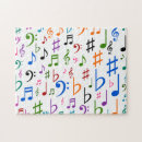 Search for music notes puzzles Musical