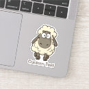 Search for white lamb stickers Farm animals