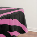 Search for pink and black tablecloths Safari