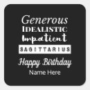 Search for characteristic stickers Zodiac