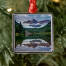 Search for maroon christmas tree decorations Mountains
