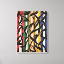 Search for striped canvas prints Blue
