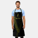 Search for barber shop aprons Black