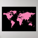 Search for pink world map posters Maps