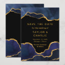 Search for navy gold save the dates Blue and gold