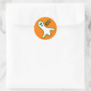 Search for neon orange stickers Halloween