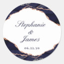 Search for gold foil wedding stickers Watercolor