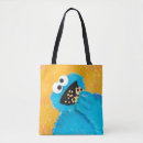 Search for cookie monster sesame street tote bags Cute