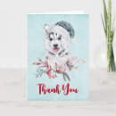 Search for siberian husky christmas cards Puppy