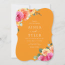 Search for sunset wedding invitations Watercolor