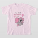 Search for elephant girls tshirts Birthday