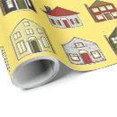 Search for new house wrapping paper Real estate agent