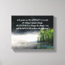 Search for serenity prayer canvas prints Religious