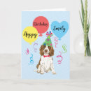Search for springer spaniel birthday cards Puppy