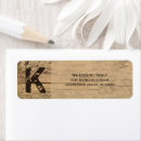 Search for wood planks return address labels Western