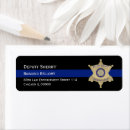 Search for sheriff return address labels Officer