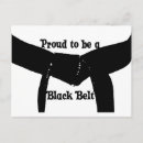 Search for black belt postcards Karate