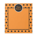 Search for halloween notepads Orange