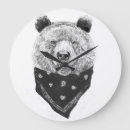 Search for black bear clocks Black and white