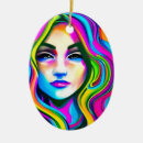 Search for psychedelic christmas tree decorations Groovy