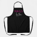 Search for cursive aprons Modern minimalist simple