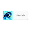 Search for wild horse return address labels Stallion