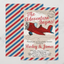 Search for aviation baby shower invitations Rustic
