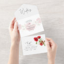Search for winter floral wedding invitations Modern