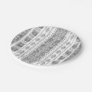 Search for aztec napkins Black and white