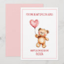 Search for teddy bear birthday cards Girly