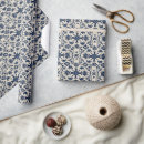 Search for tile wrapping paper Mediterranean style
