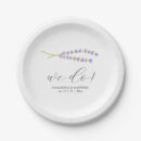 Search for lavender bridal shower plates Botanical