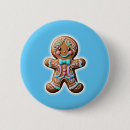Search for gingerbread badges Blue