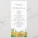 Search for western wedding programs Rustic