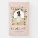 Search for pink graduation banners Botanical