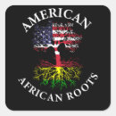 Search for american roots stickers Black history month
