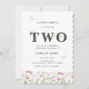 Search for wildflowers birthday invitations Floral