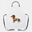 Search for rainbow dog aprons Funny