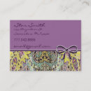 Search for bow chubby business cards Pink