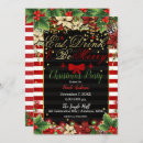 Search for drinks christmas invitations Poinsettia