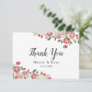 Search for christmas wedding thank you cards Botanical
