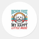 Search for bichon frise dog stickers Wolf