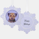 Search for border terrier christmas tree decorations Puppy