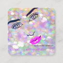 Search for face makeup artist business cards Modern