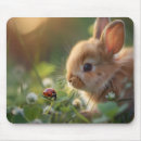 Search for easter bunny mousepads Cute
