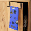 Search for instruments tea towels Clef