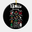 Search for funny nurse christmas tree decorations Xmas