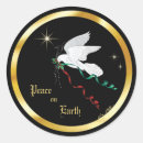 Search for dove with olive branch stickers Peace on earth